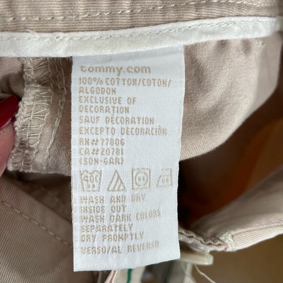 Tommy Hilfiger Women's Khaki Pants Size 10 Loose Cut Relaxed Outdoor Wear - Picture 6 of 10